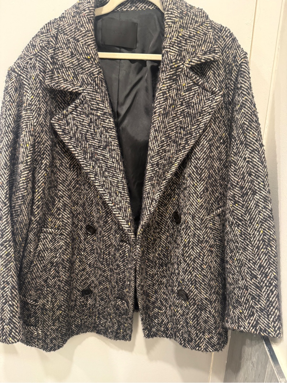 Mo&co wool blended short coat